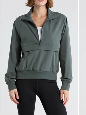 Z By Zella Perfect Day Half Zip Pullover